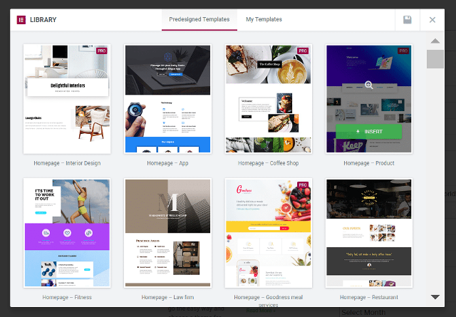 elementor-predesigned-templates-box