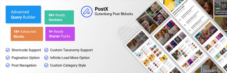 PostX – Gutenberg Blocks for Post Grid